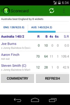 CricInstant android App screenshot 2