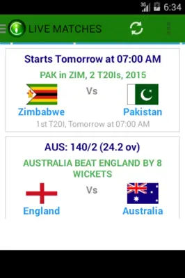 CricInstant android App screenshot 3